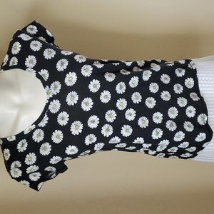No Boundaries Junior top floral design sz 19